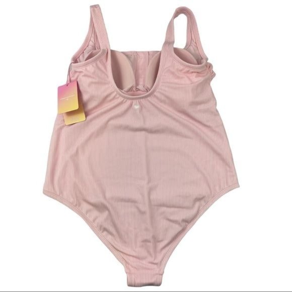 Stoney Clover Lane One Piece Swimsuit Pink Plus Size 14W 16W 18W 20W 22W 24W - Picture 3 of 7